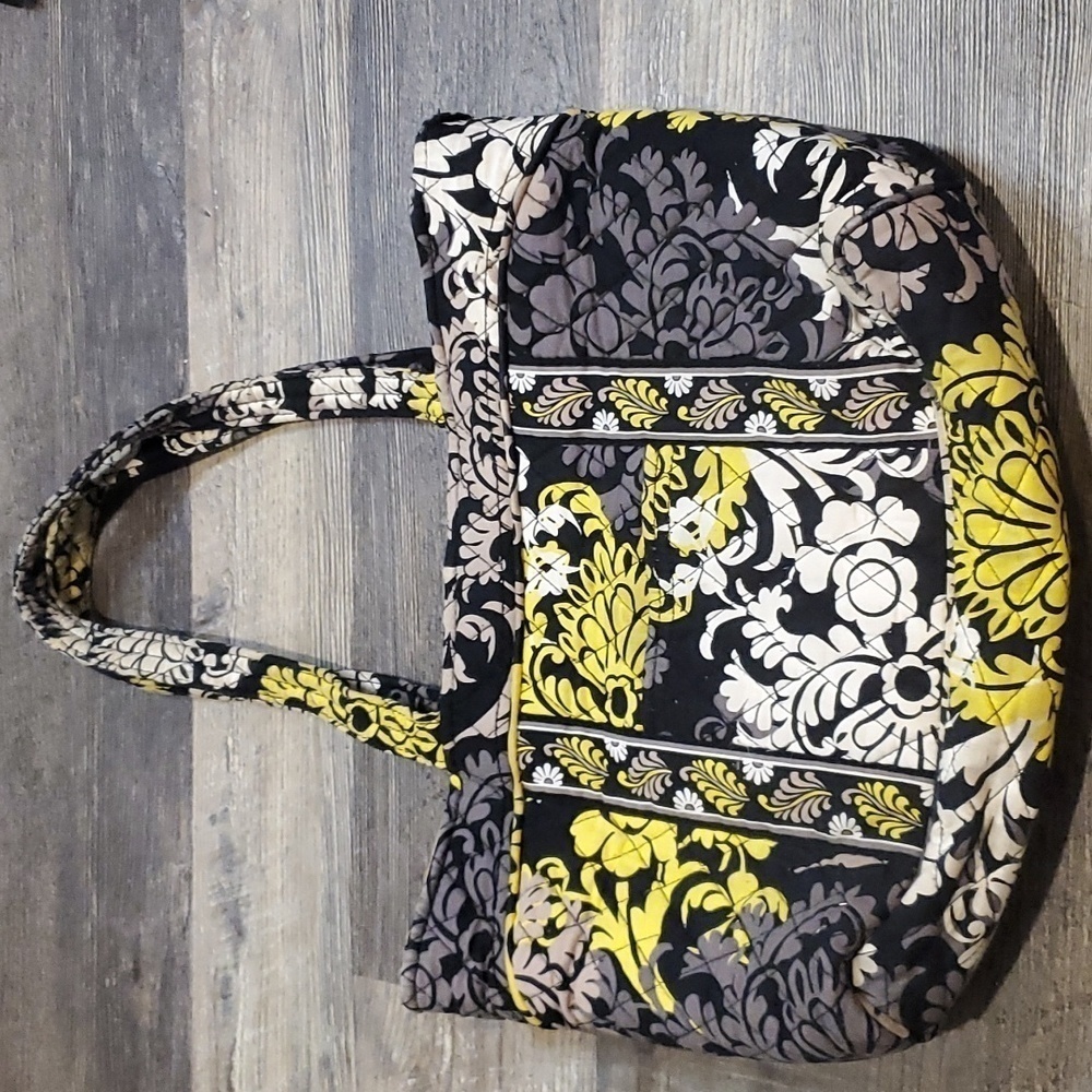 Vera Bradley zip shoulder tote bag